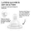 biberon anti colique main libre