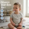 Home biberon bébé main libre