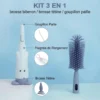 brosse de nettoyage biberon 3 en 1