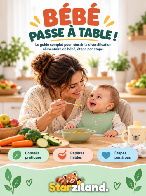 Accueil bébé passe à table